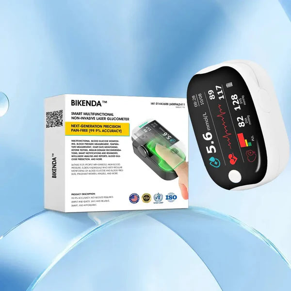 Bikenda™: Misuratore di Glicemia Intelligente, Multifunzionale e Laser Non Invasivo di Nuova Generazione