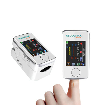 Glucometro laser non invasivo GlucoMax [99,9% di PRECISIONE]