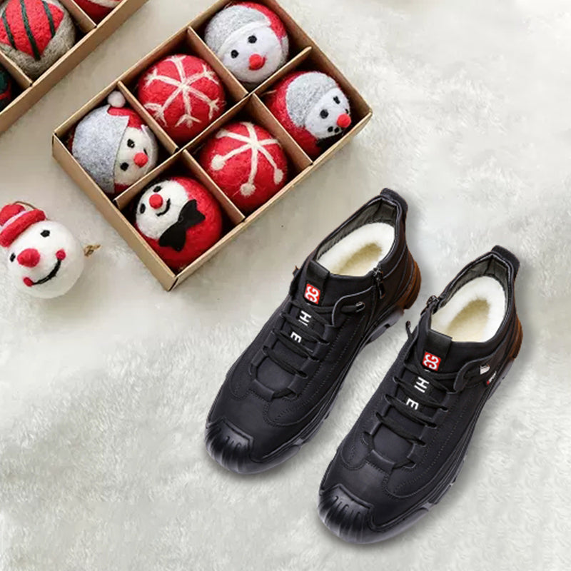 David™ - Scarpe Invernali da Uomo con Fodera in Pelliccia Sintetica